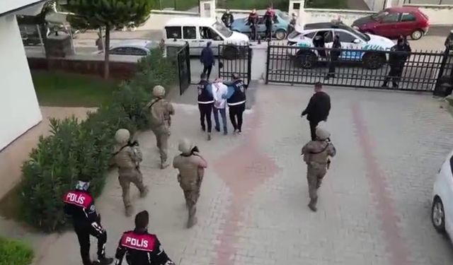 Gaziantep'te suç örgütüne operasyon: 50 gözaltı