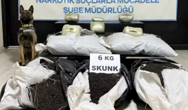 Hakkâri'de 6 kilogram sentetik uyuşturucu ele geçirildi