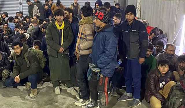 Hatay'da düzensiz göçmen operasyonu