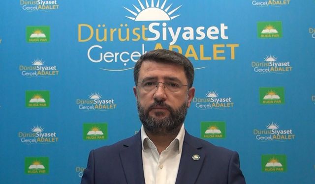 HÜDA PAR Adana İl Başkanı Beyazçiçek: Adana sineklerle değil, hizmetle gündeme gelsin