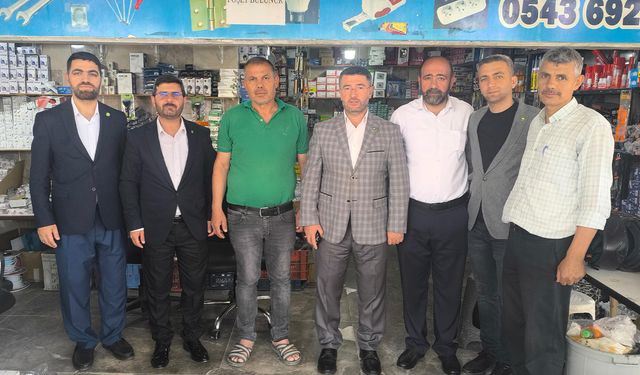 HÜDA PAR Adana İl Başkanı Beyazçiçek'ten ziyaretler