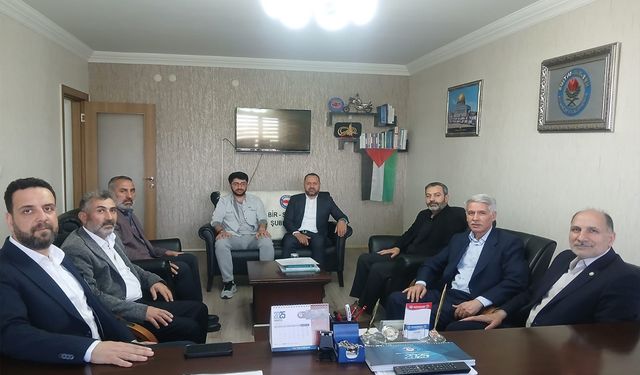 HÜDA PAR Bingöl İl Başkanı Refik Alpaya'dan STK’lara ziyaret