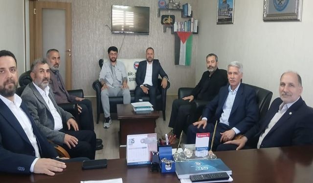 HÜDA PAR Bingöl il teşkilatından STK’lara ziyaret 