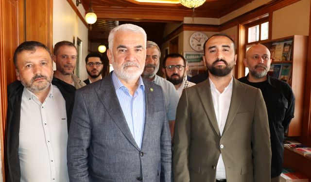 HÜDA PAR Genel Başkanı Yapıcıoğlu'ndan ANFİDAP'a ziyaret