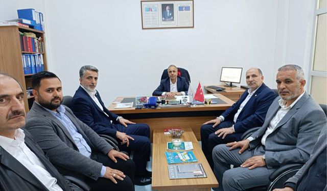 HÜDA PAR heyetinden Genç ilçesine ziyaret