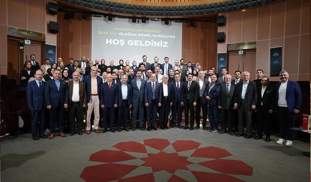 Hukukçular Derneği yeni başkanını seçti
