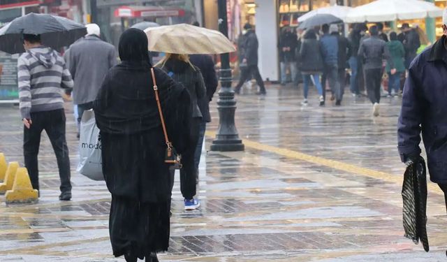 İç Anadolu ve Akdeniz'in iç kesimlerinde kuvvetli sağanak bekleniyor