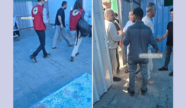 İşgalciler Gazze'den 11 esiri serbest bıraktı