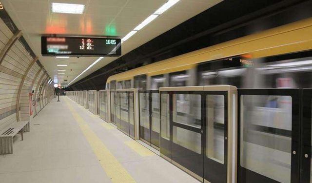 İstanbul'da bazı metro istasyonları bugün kapatılacak