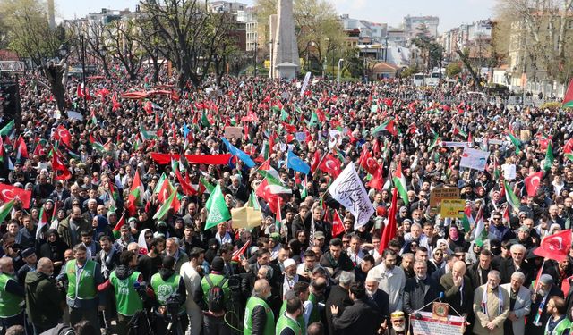 İstanbul'da "Büyük Gazze Yürüyüşü" gerçekleştirilecek
