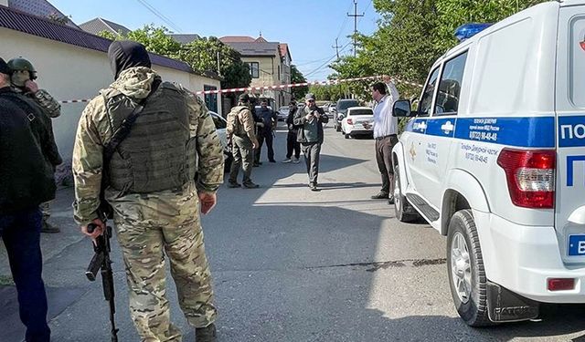 Mahaçkale'de çatışma: 2 polis öldü