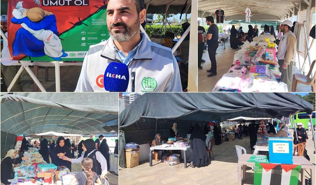 Malatya'da "Gazze'ye Umut Ol" kermesi düzenlendi