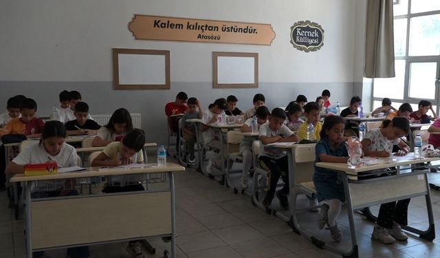 Malatya'da semt konakları öğrenci seçme sınavı yapıldı