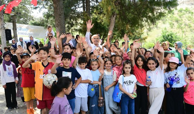 Malatya"da "Uçurtma Bizden, Uçurmak Sizden" temalı çocuk programı 