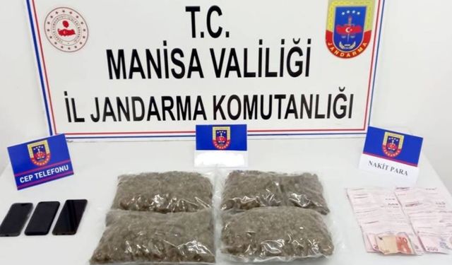 Manisa'ya uyuşturucu operasyonu: 2 gözaltı