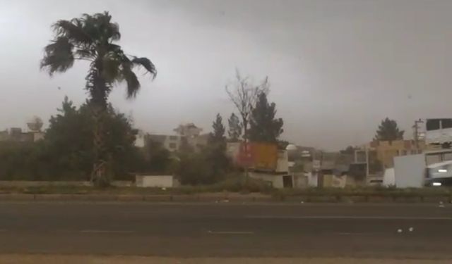 Mardin’de şiddetli fırtına etkili oldu