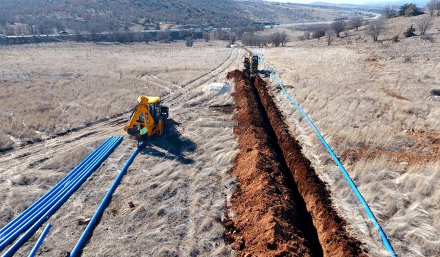MASKİ’den Doğanşehir’e 8 bin 100 metrelik altyapı yatırımı