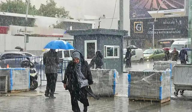 Meteoroloji'den kuvvetli yağış ve rüzgâr uyarısı