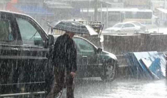 Meteoroloji'den kuvvetli yağış ve rüzgar yarısı
