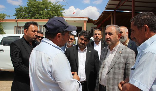 Milletvekili Demir 6 gündür kayıp olan Onurcan'ı arama çalışmalarını yerinde inceledi
