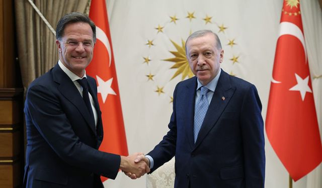 NATO Genel Sekreteri Rutte, Beştepe'de