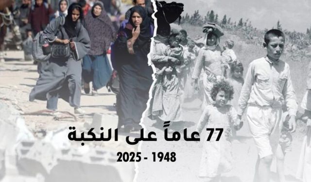 Nekbe'nin 77. yıl dönümünde işgalin Filistin halkına uyguladığı zulümlerin istatistiği