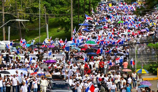 Panama'nın ABD ile imzaladığı askeri işbirliği anlaşması protesto edildi 