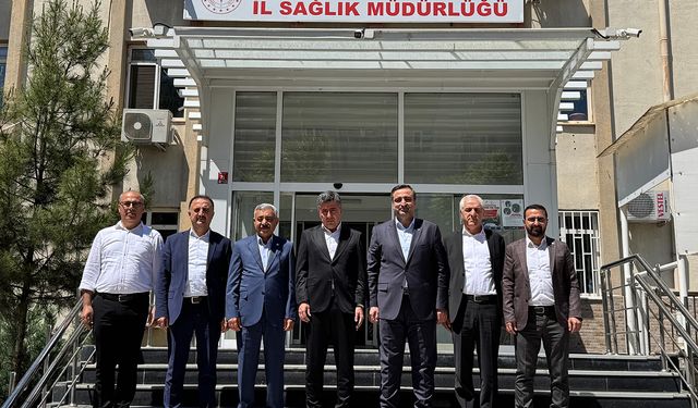 Ramanlı'dan İl Sağlık Müdürü Solmaz'a ziyaret
