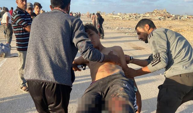 Refah'ta yardım noktasına ateş açıldı: 2 şehit, çok sayıda yaralı