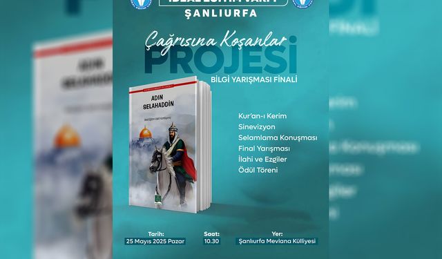 Şanlıurfa'da “Adın Selahaddin” temalı bilgi yarışması düzenlenecek
