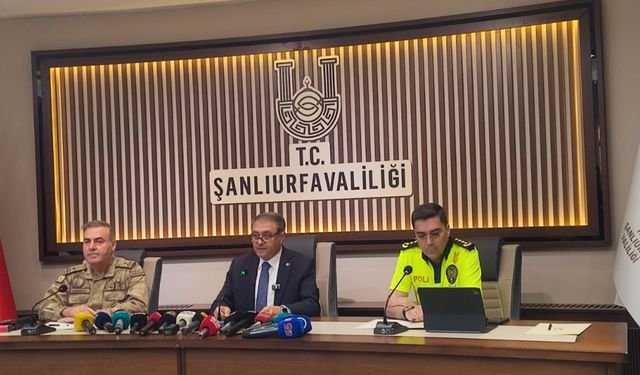 Şanlıurfa’da asayiş ve güvenlik toplantısı