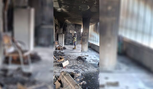 Şanlıurfa’da çıkan yangın bir evi küle çevirdi