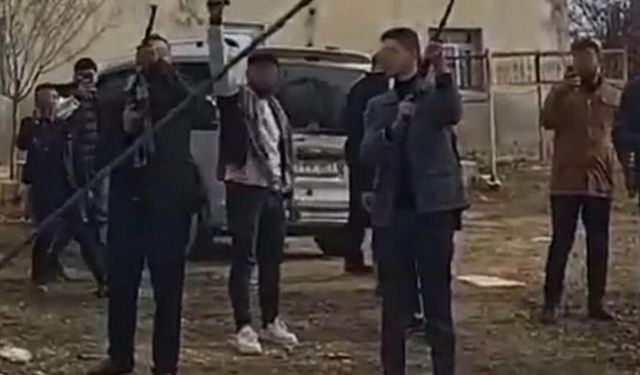 Şanlıurfa’da düğünde havaya ateş eden 5 kişi yakalandı