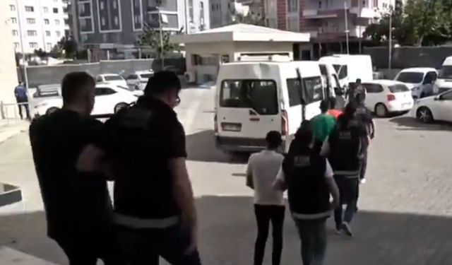 Şanlıurfa’da organize suç operasyonu: 8 şüpheli tutuklandı