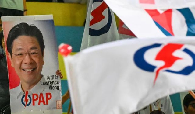 Singapur'da seçimleri Başbakan Wong'un partisi kazandı
