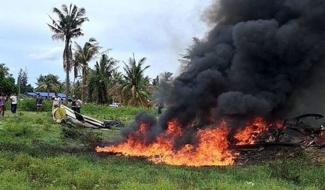 Tayland'da helikopter kazası: 3 ölü