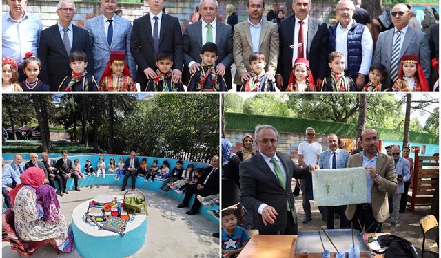 Türkiye’nin ilk "Kültürel Miras Temalı Açık Hava Sınıfı" Bursa’da açıldı