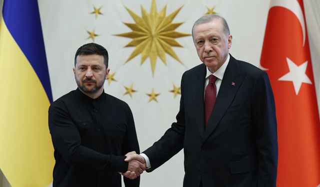 Ukrayna Devlet Başkanı Zelenskiy Beştepe'de