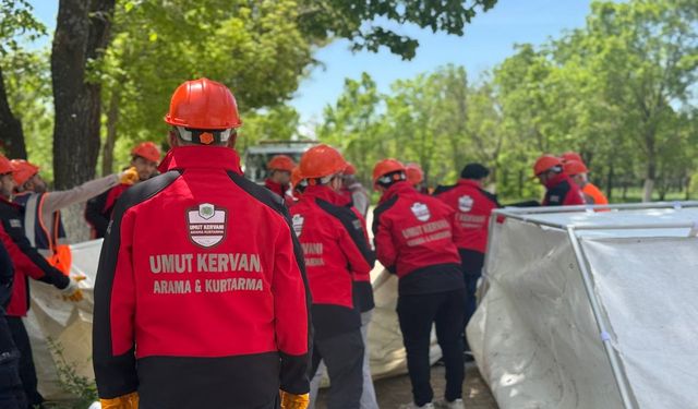 Umut Kervanı Ağrı Derneği Arama Kurtarma Ekibi, AFAD eğitimlerini başarıyla tamamladı
