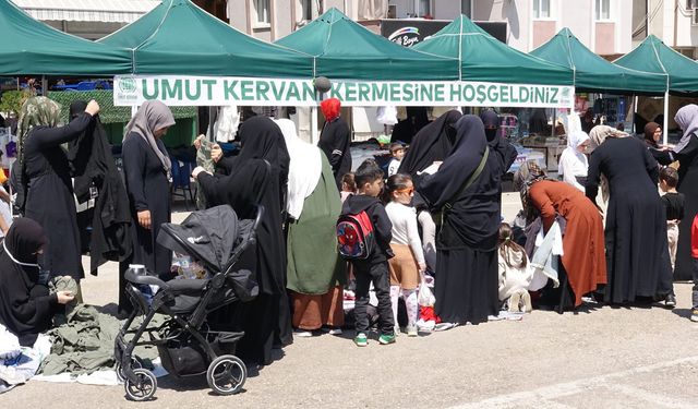 Umut Kervanı Bursa'da,  Kurban Bayramı öncesi kermes düzenliyor