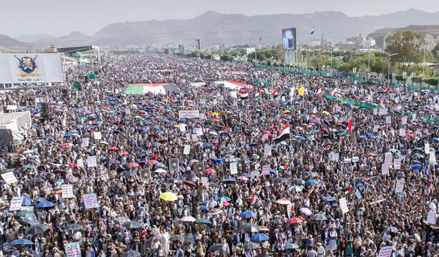 Yemen, Fas, Moritanya ve Afganistan'da on binler siyonist zulme karşı sokağa döküldü