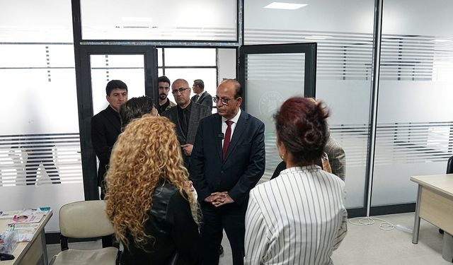 Yeşilyurt Belediye Başkanı Geçit'ten Aile Danışma ve Sağlıklı Yaşam Merkezine ziyaret
