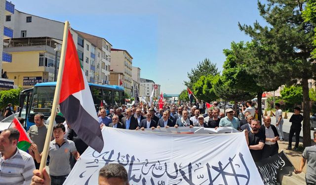 Bitlis’te Gazze için "Vicdan Yürüyüşü" düzenlendi
