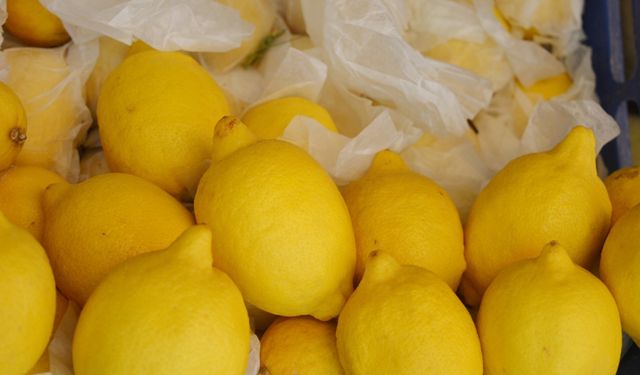 Fiyatın en çok artan ürün limon, en fazla düşen ise sivri biber oldu