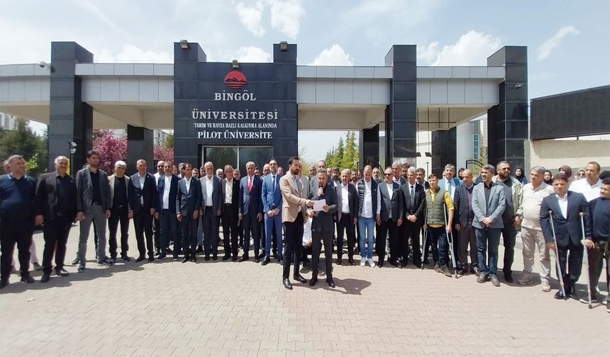 Bingöl’de STK’lardan "Tıp fakültesi ve araştırma hastanesi kurulsun" çağrısı