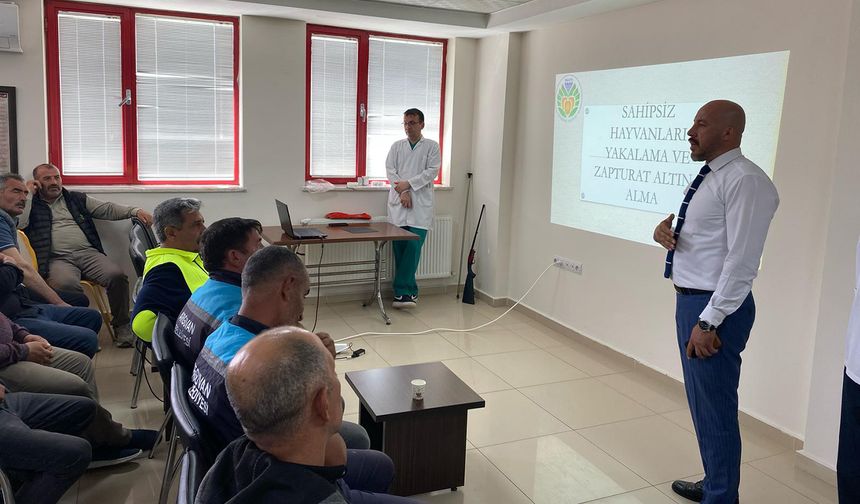Malatya'da sahipsiz hayvanlara yaklaşma ve müdahale teknikleri eğitimi verildi