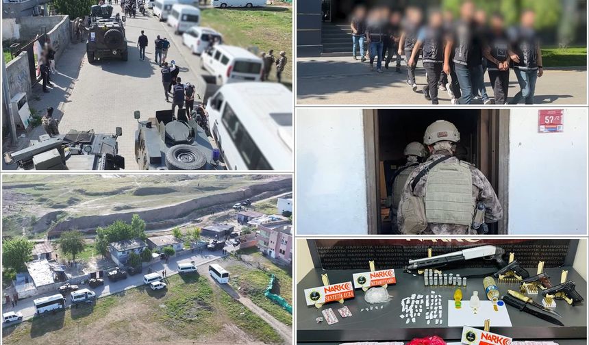 Batman'da uyuşturucu operasyonu: 18 kişi tutuklandı