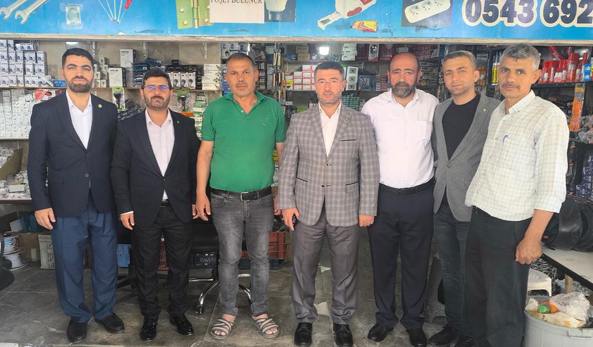 HÜDA PAR Adana İl Başkanı Beyazçiçek'ten ziyaretler