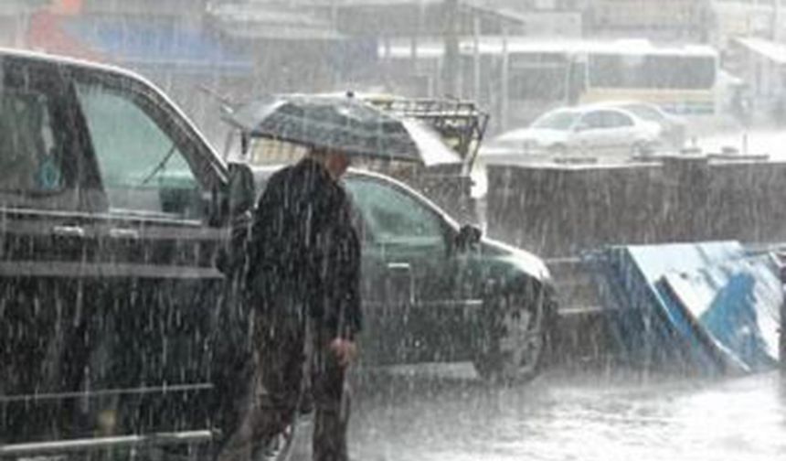 Meteoroloji'den kuvvetli yağış ve rüzgar yarısı