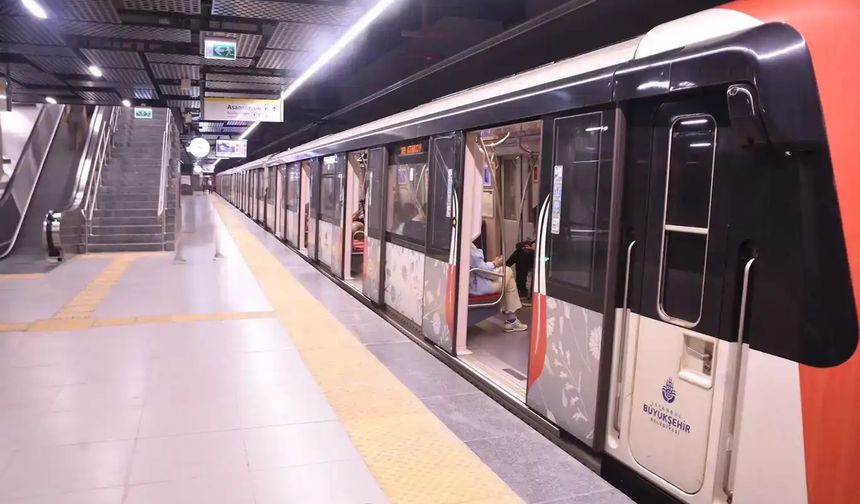 Yenikapı-Hacıosman Metro Hattı gece kapalı olacak